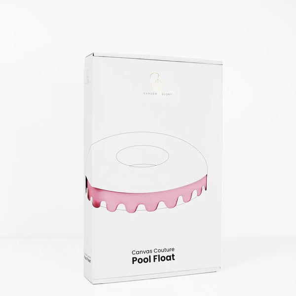 Canvas Coture Pool Float- Pink