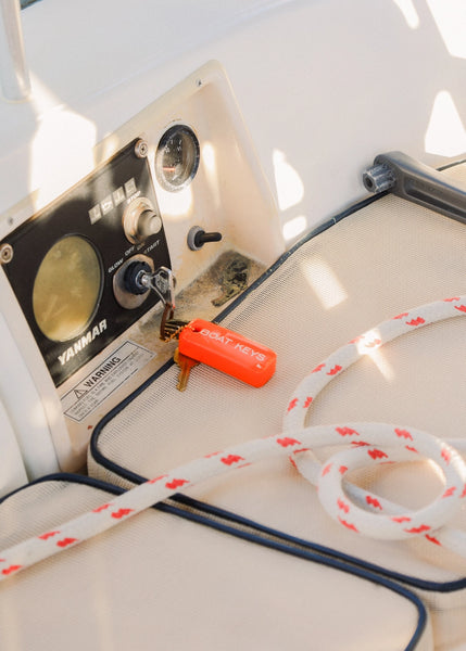 Boat Keys, Floating- Orange