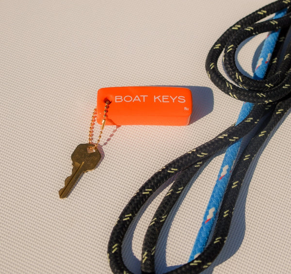 Boat Keys, Floating- Orange