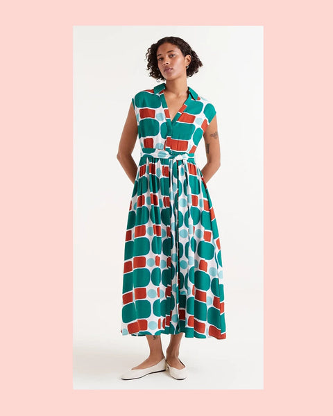 Peppermint Print Dress