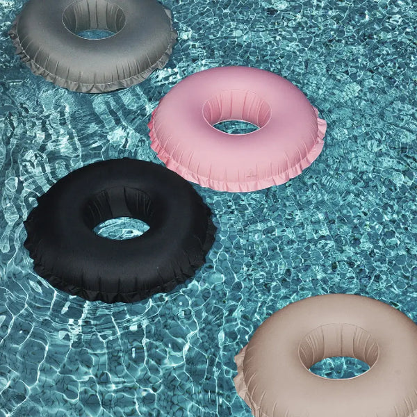 Canvas Coture Pool Float- Beige