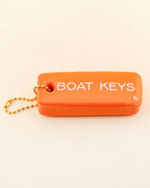 Boat Keys, Floating- Orange