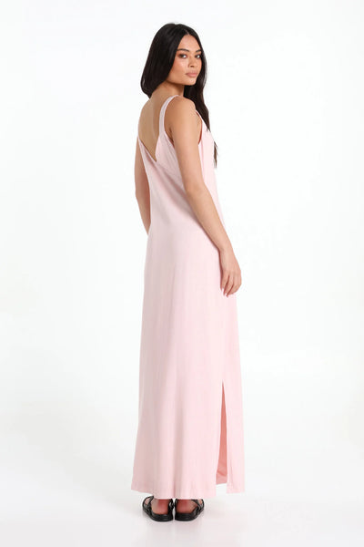 Celine Maxi Dress- Pink Quartz