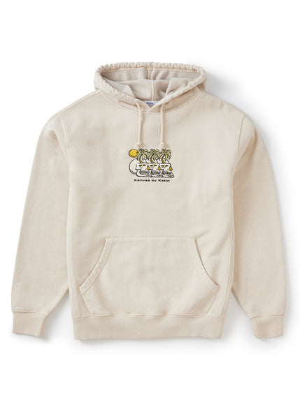 Cortex Embroidered Hoodie- Birch