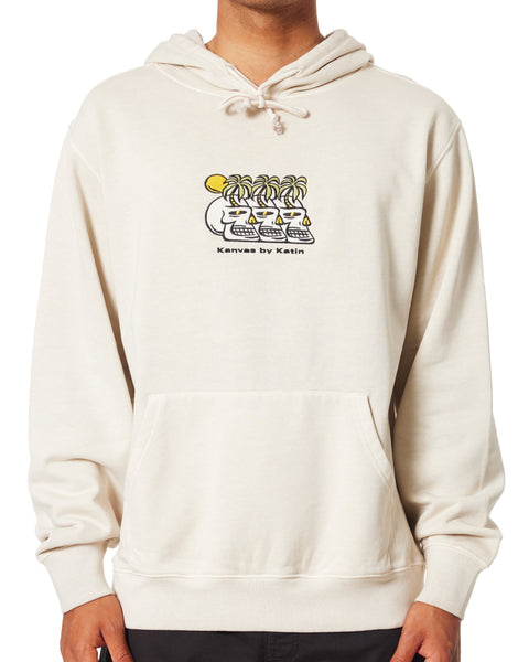 Cortex Embroidered Hoodie- Birch