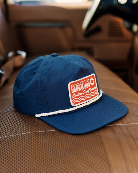 Aquatics Hat- Washed Blue