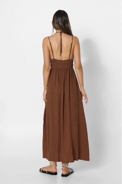 Camilla Maxi Dress- Cacao