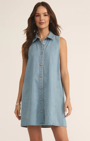 Light Twill Mini Dress