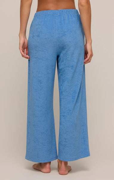 Let's Cruise French Terry Pant- Salty Blue