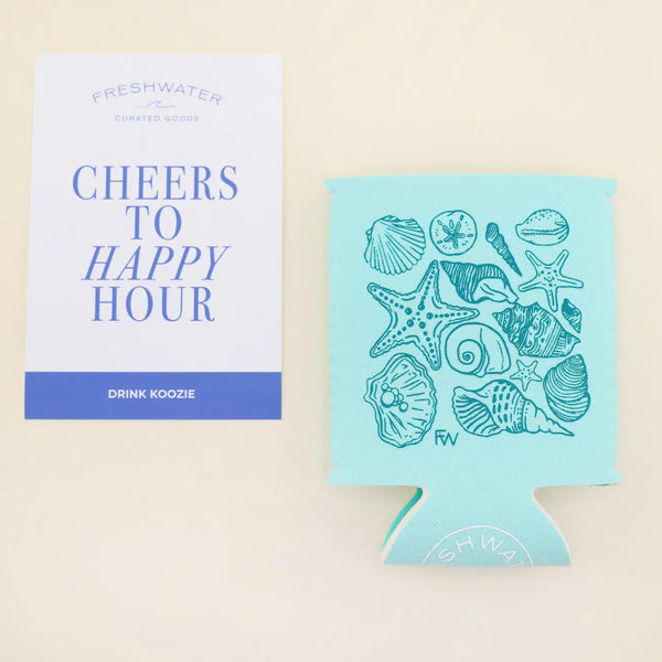 Seashells Koozie
