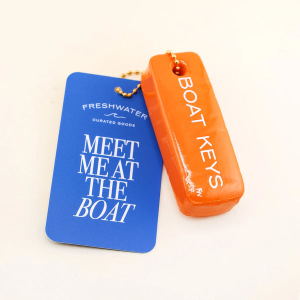 Boat Keys, Floating- Orange