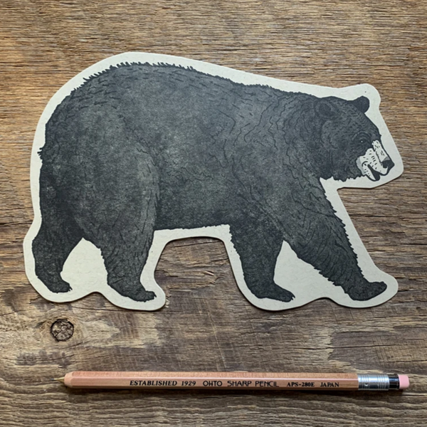 Postcard, Black Bear