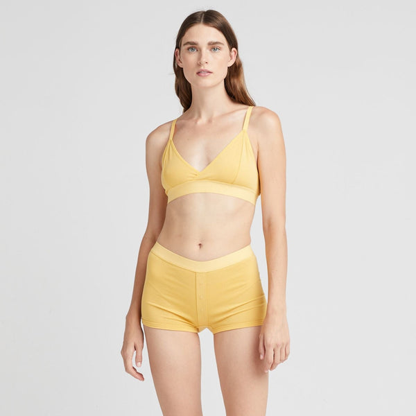 Cotton Modal Boxer Brief - Cornbread