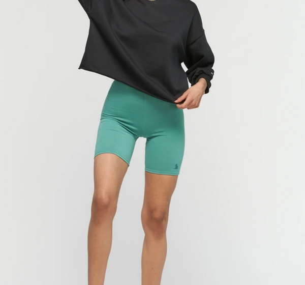 Bike Shorts- Green Tea