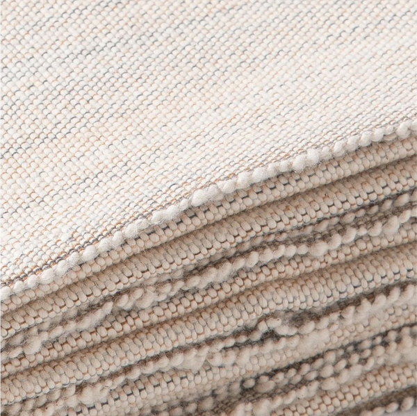 Classic Cotton Yoga Blanket- Sandstone