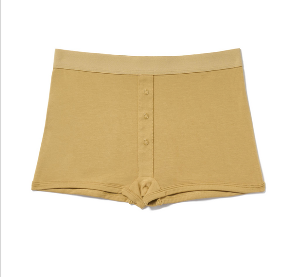 Cotton Modal Boxer Brief - Fennel Seed