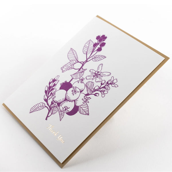 Thank you (Berries) – Greeting Card