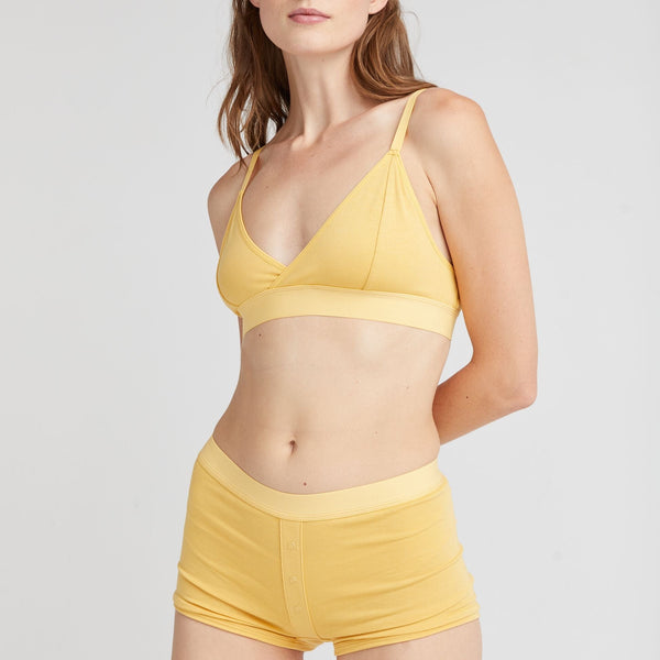 Cotton Modal Boxer Brief - Cornbread