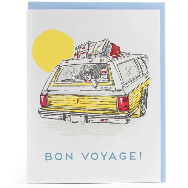 Bon Voyage – Greeting Card