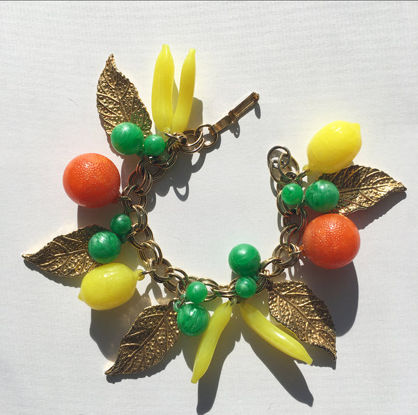 Blooming Fruit Bracelet- Vintage