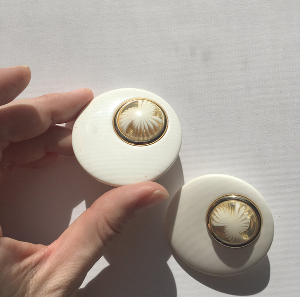 Super Fab Stud Earrings- Vintage