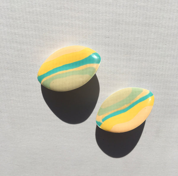 Sunset Stud Earrings- Vintage