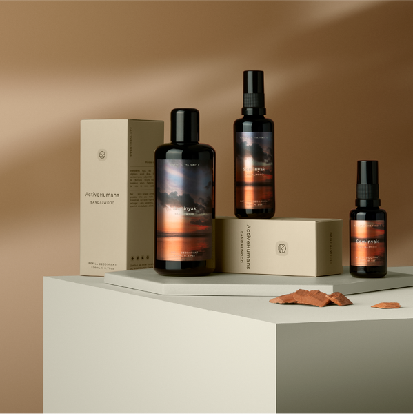 Deodorant Spray SANDALWOOD: 60 mL