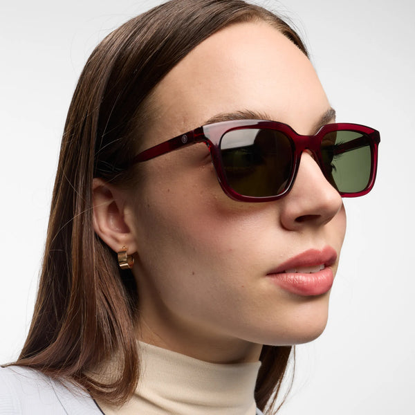 Barner Sunglasses- Holly, Glossy Cherry