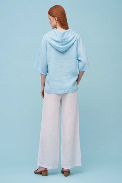 Linen Beach Hoodie