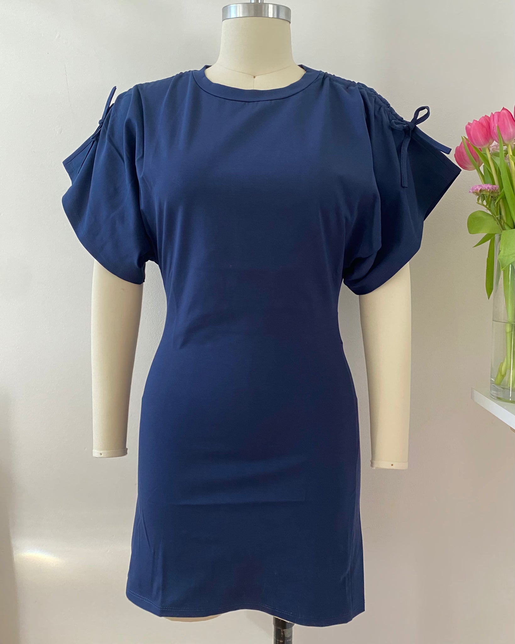 Lazy Days Dress- Navy