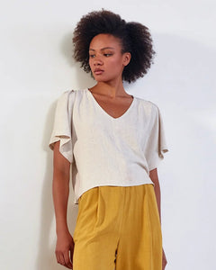 Emilie Top- Oatmeal