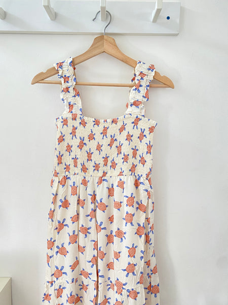 Smocked Turtle Dress