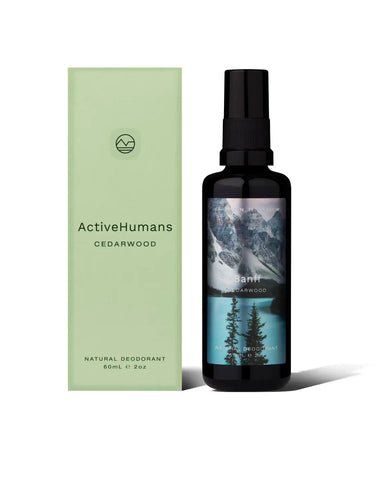 Natural Spray Deodorant- Cedarwood, 60ml