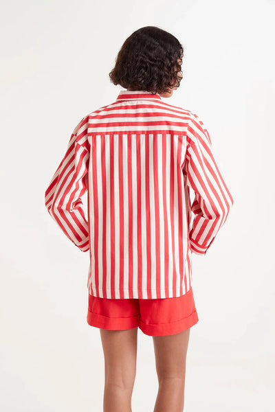 Red & White Stipe Shirt
