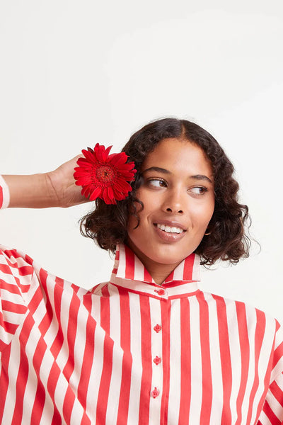 Red & White Stipe Shirt