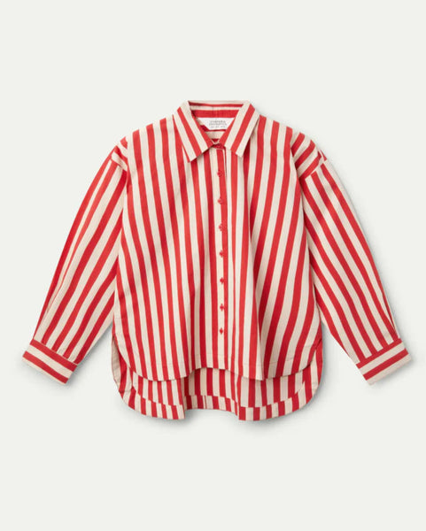 Red & White Stipe Shirt