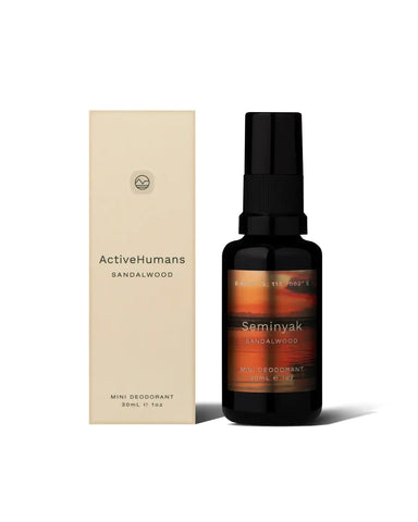 Natural Deodorant, Sandalwood- 30ml