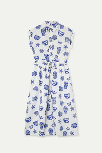 Greek Isles Dress, Midi Dress
