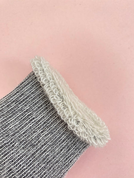 Thermohair Sock, Ladies and Men's- Grey