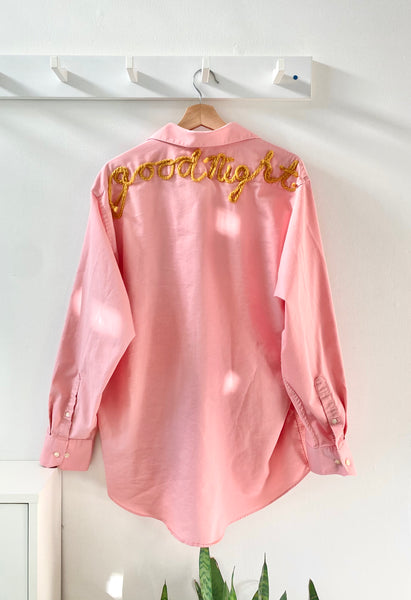 Good Night Sleep Shirt- Peachy