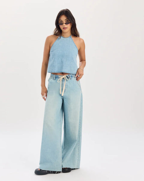 Cabana Wide Pull On- Charmed
