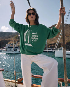 Sail Away Sunday Sweater