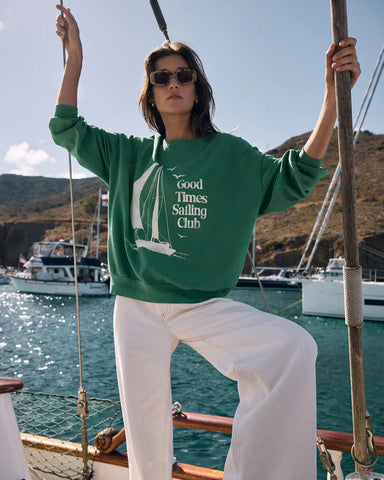 Sail Away Sunday Sweater