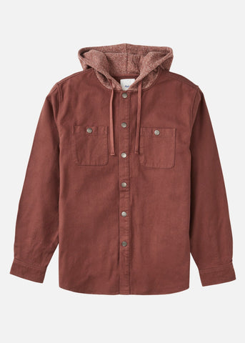 Harold Hood Flannel- Mahogany