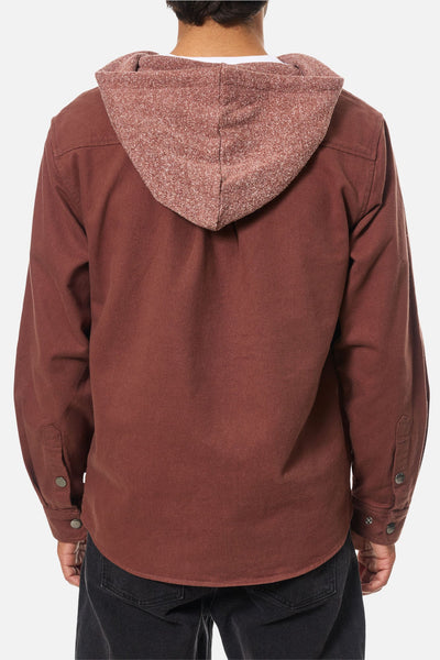 Harold Hood Flannel- Mahogany