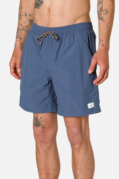 Poolside Volley- Washed Blue