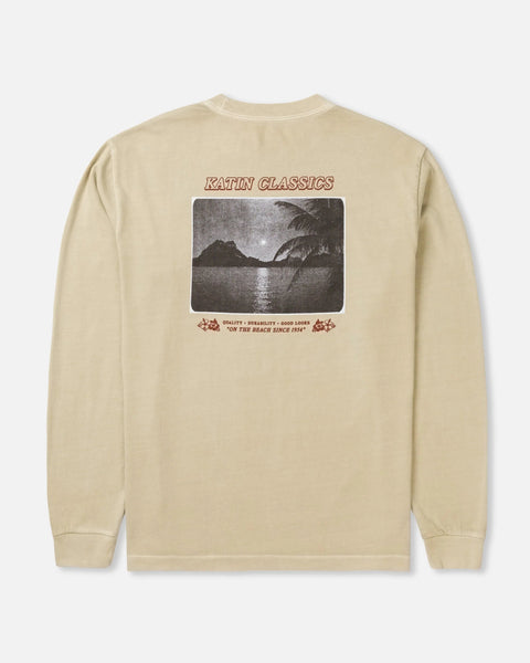 Repose Box Fit LS Tee- Pelican