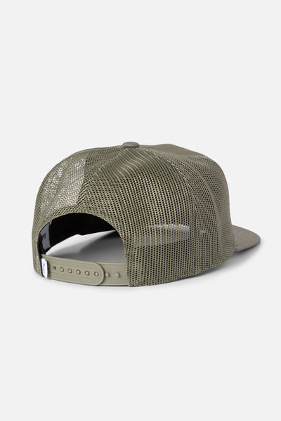 Saxon Trucker Hat- Olive