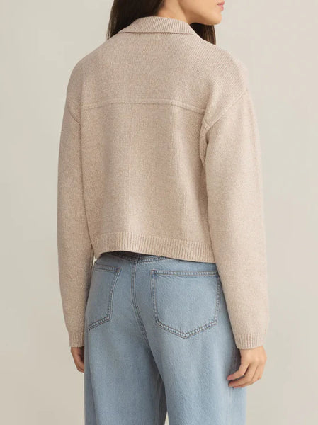 Cielo Knit Jacket- Parchment