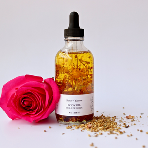 Rose + Yarrow Body Oil